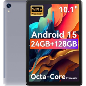 Tablet 10 inch Android 14 Tablet, URAO 16GB RAM+128GB ROM(1TB TF), Octa-core Processor, 1920x1200 IPS Touchscreen, 8000mAh Battery, 13MP Camera, WiFi 6, Bluetooth 5.0, Tablet with Keyboard, Mouse, Stylus
